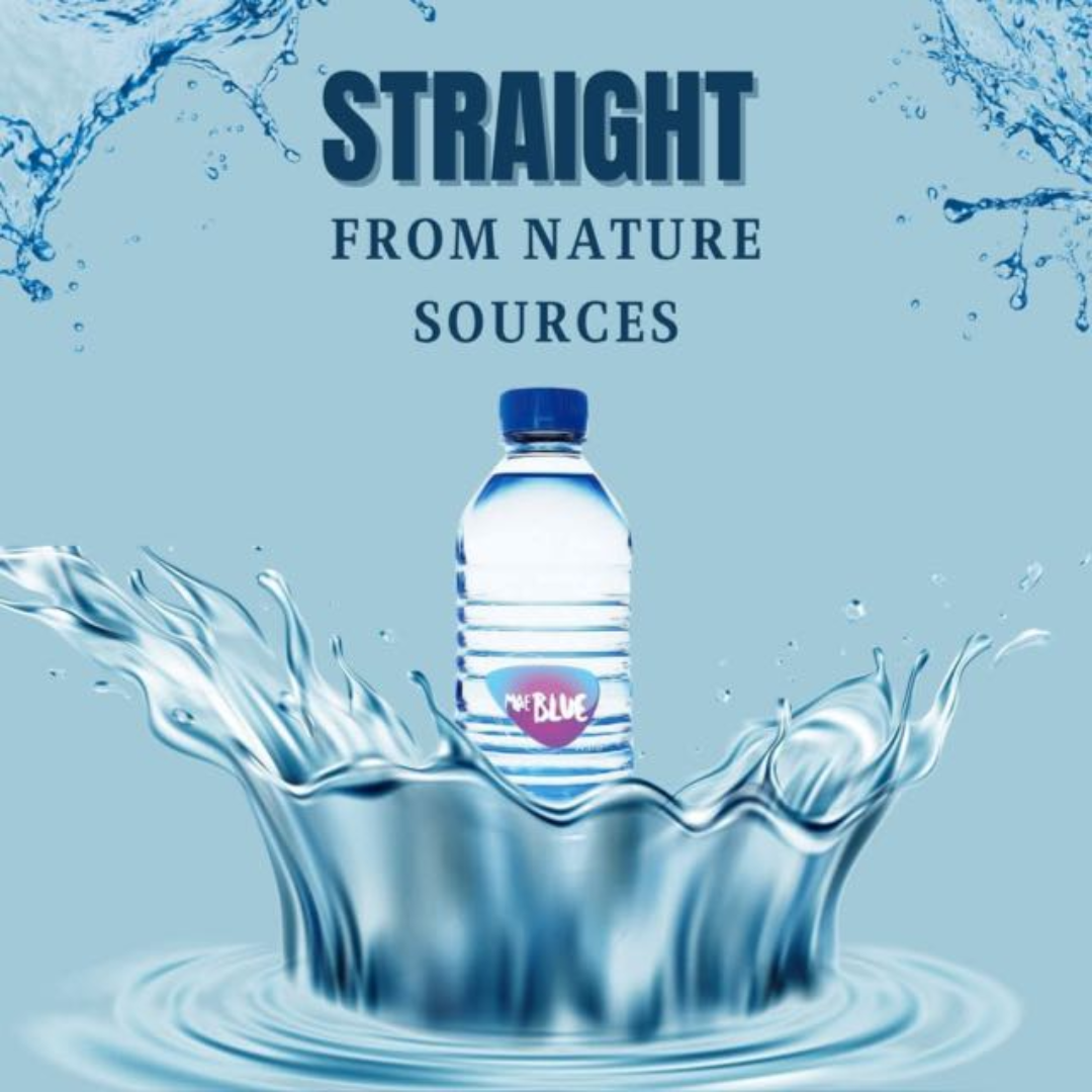 MAE BLUE Water Bottle